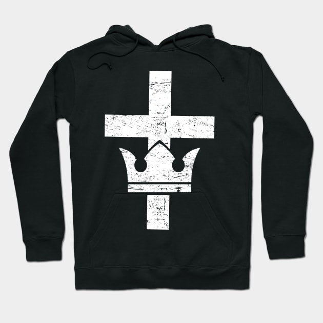 Knights Templar Cross & Crown Hoodie by MeatMan